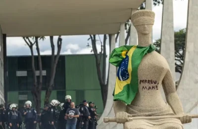 Dos mais de 1,4 mil presos, pelo ato de “8 de Janeiro”, 141 continuam na cadeia e 44 estão em prisão domiciliar