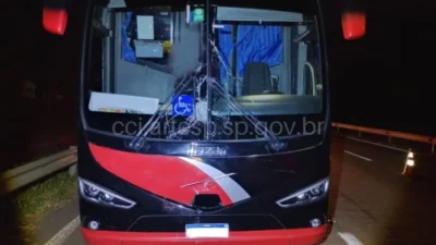 Ciclista morre atropelado por ônibus na Rodovia Zeferino Vaz