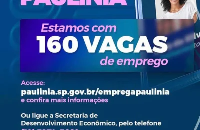 Emprega Paulínia oferece 160 vagas de empregos