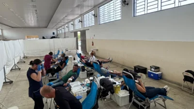 Campanha de doação de sangue registra 57 bolsas coletadas em Cosmópolis