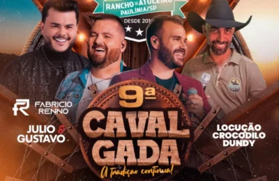 Clube dos Cavaleiros promove 9ª Cavalgada do Rancho do Atoleiro em Paulínia