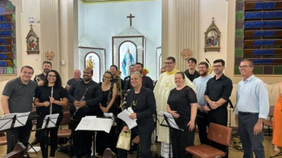 Missa solene celebra 110 anos da Paróquia Santa Gertrudes