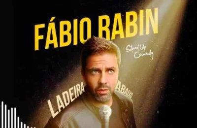 Fábio Rabin apresenta especial de comédia em Campinas