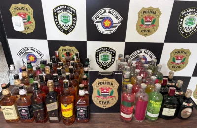 Polícia Civil apreende bebidas suspeitas de falsificação em dois comércios da cidade