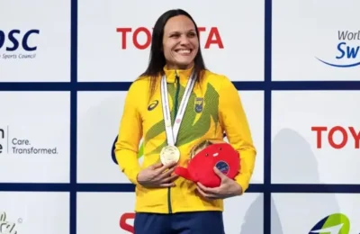 Brasil soma 19 pódios no Mundial de Natação Paralímpica em Singapura