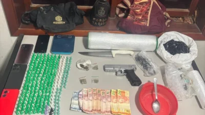 Força Tática apreende mais de 300 porções de cocaína em Cosmópolis
