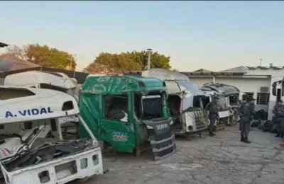 Operação em 5 estados prende 29 suspeitos de roubar caminhões para revender peças