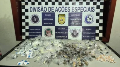 ROMU apreende mais de 770 porções de drogas em ação no bairro Cidade Alta