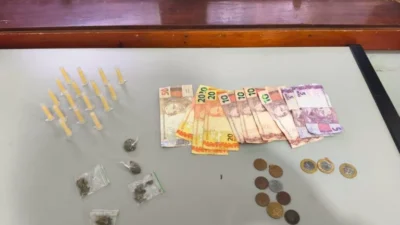 Homem é detido por tráfico durante patrulhamento no Cidade Alta