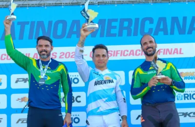 Jonatas Freire conquista vice-campeonato latino-americano de BMX na pista olímpica do Rio de Janeiro