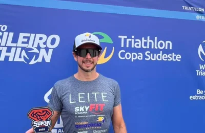 Rafael Leite conquista 1º lugar na Copa Sudeste de Triathlon Sprint e segue na disputa pelo Mundial de 2026
