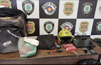 Homem é preso após furtar objetos dentro de veículo da CPFL em Paulínia