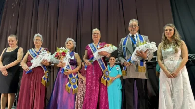 Célia Aparecida e Samuel são eleitos Miss e Mister Terceira Idade 2025 em Cosmópolis