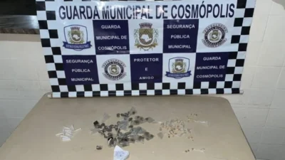 GM apreende 126 porções de drogas após denúncia na madrugada