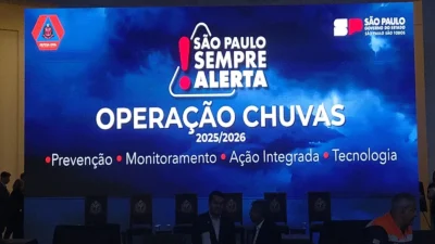 Defesa Civil de Cosmópolis participa de lançamento da Operação Chuvas de Verão no Palácio dos Bandeirantes