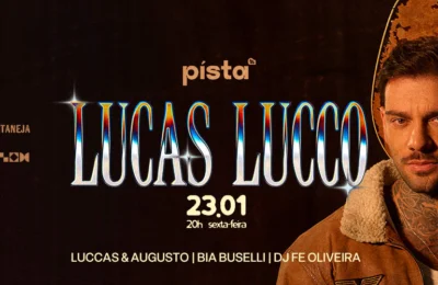 Lucas Lucco é atração da Resenha Sertaneja no dia 23 em Campinas