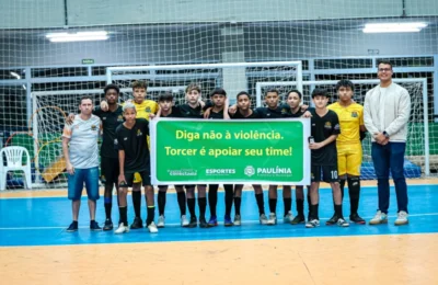 Janeirão de Futsal 2026 tem ação de conscientização em Paulínia