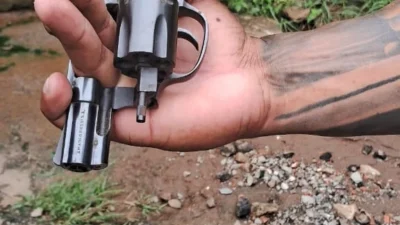 Guarda Municipal apreende revólver durante abordagem no bairro Andretto