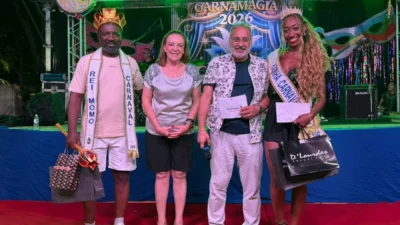 Pré-Carnaval da Família consagra Rainha e Rei Momo 2026 em Cosmópolis