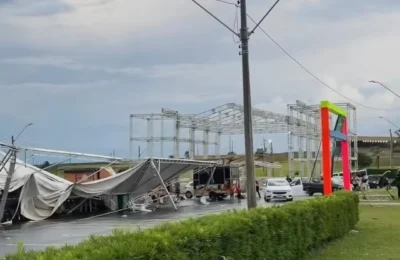 Fortes chuvas e ventos causam transtornos em Paulínia