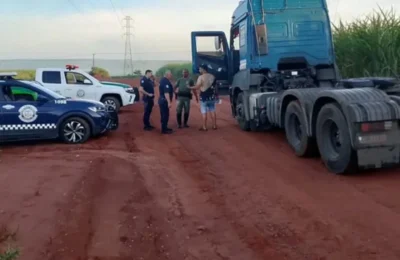 Caminhoneiro é feito refém durante roubo de carga de combustível em Paulínia