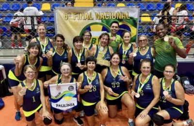Atletas de Paulínia conquistam Bronze na Final Nacional de Vôlei Adaptado