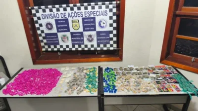 Guarda Municipal apreende mais de mil porções de drogas no Cidade Alta