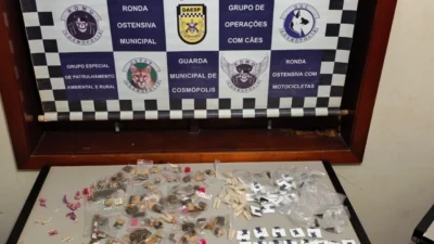 ROMU encontra mais de 200 porções de drogas em área próxima ao Ribeirão Três Barras