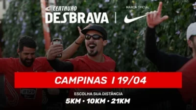 Centauro Desbrava desembarca em Campinas com meia maratona, revezamento e festival de esporte