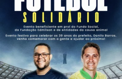 Prefeito Danilo Barros promove Futebol Solidário em Paulínia no dia 20
