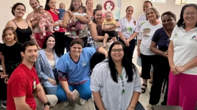 Encontro fortalece vínculos e orienta mães sobre cuidados na primeira infância
