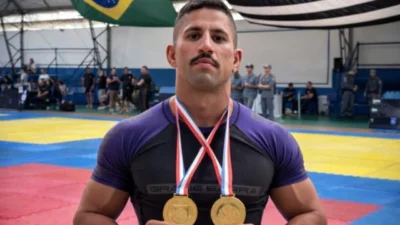 Policial militar conquista dois ouros em campeonato estadual de jiu-jítsu