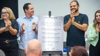 Reinauguração da Villa Musical reforça investimento em cultura e educação