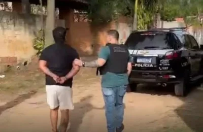 Polícia Civil usa drone e prende suspeito de homicídio em chácara