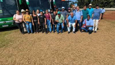 Produtores do município participam de visita técnica à feira agrícola em Ribeirão Preto