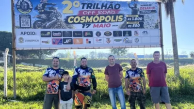 Cosmópolis recebe 2º Trilhão Off Road neste domingo (17)