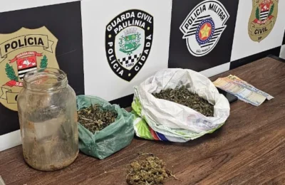 GCM apreende drogas e prende suspeito por tráfico no Vida Nova