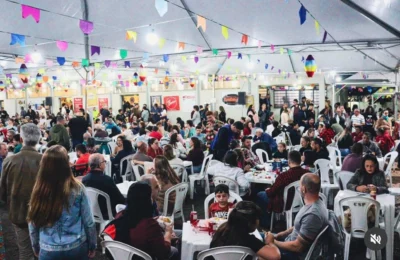 Quermesse do Sagrado encerra programação com shows e comidas típicas neste fim de semana
