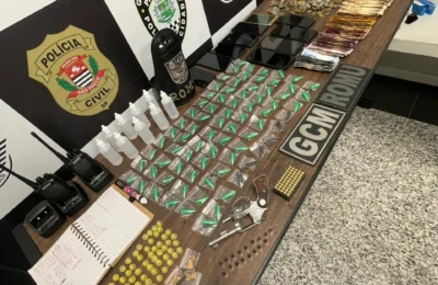 Menores são apreendidos com drogas, arma e munições no Vida Nova