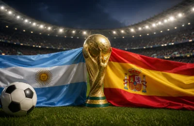 Argentina e Espanha decidem o título da Copa do Mundo neste domingo