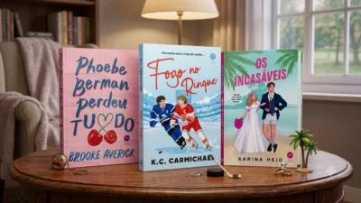 Editora reúne romances esportivos, fantasia e comédia romântica entre os lançamentos