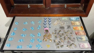 BAEP apreende drogas e prende suspeito após perseguição no Cidade Alta