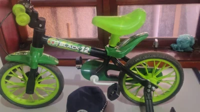 Homem é preso com bicicleta infantil furtada de residência