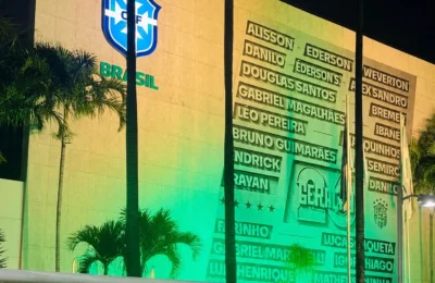 Protesto na sede da CBF expõe crise após eliminação do Brasil na Copa