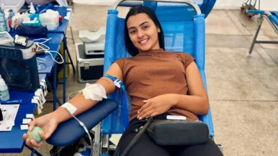 Campanha de doação de sangue mobiliza moradores e reforça estoques do Hemocentro