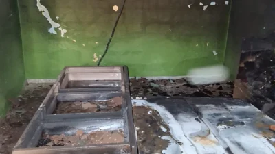 Incêndio atinge duas residências e mobiliza a Defesa Civil na Rua Luiz Nalin