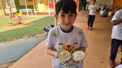 Alunos participam de oficina sobre fauna silvestre e preservação ambiental