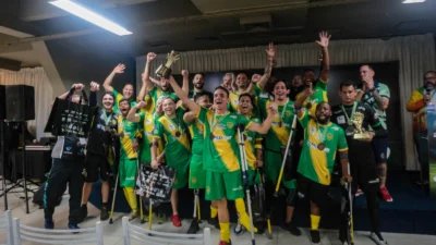 Paratleta conquista 3º lugar na Copa do Brasil de Futebol para Amputados