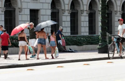 Ondas de calor eleva temperaturas em grande parte do país