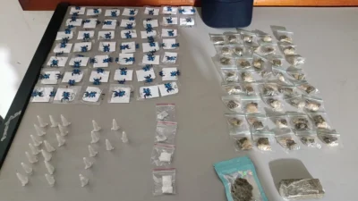 Guarda Municipal encontra 113 porções de drogas na Rua Valter Dester